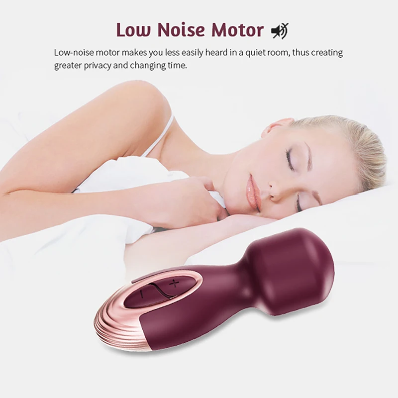 Vibrator G- Strong Spot Shock Massage Stick Super Rechargeable Masturbator Sex Products Fem_voghion.com