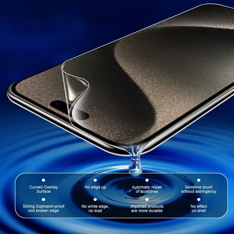 Hydrogel-Folie für Samsung S23 S22 S24 S25 S26 Ultra Displayschutz Samsung S20 FE S21 Plus Note20 Ultra S26 Schutzfolie – Detail 3
