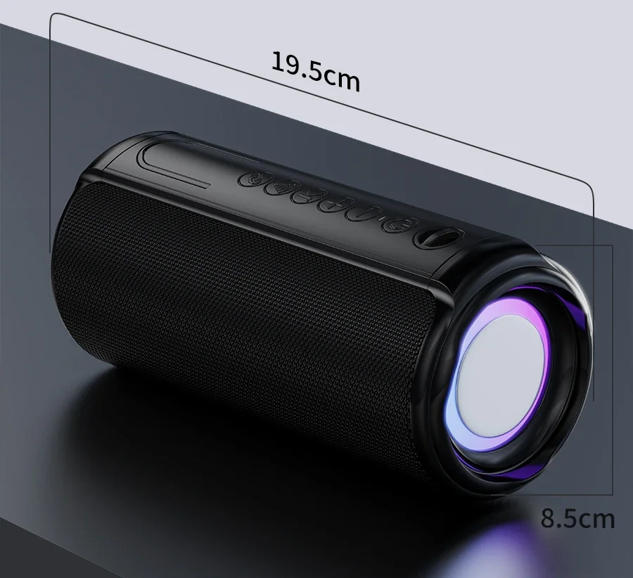 MX40 Powerful Bluetooth Speaker Bass Wireless Speakers Subwoofer Waterproof Sound Box Support TF, TWS, USB Flash Drive
