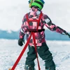Adjustable Children Ski Training Belt Safety Traction Harness Rope Outdoor Winter Sports Skiing Training Shoulder Belt 3