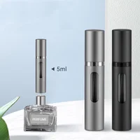 Bouteille de parfum rechargeable en verre de 8ml, avec pompe à parfum en Spray, conteneurs cosmétiques vides portables de voyage, Mini bouteille atomiseur de pulvérisation 1