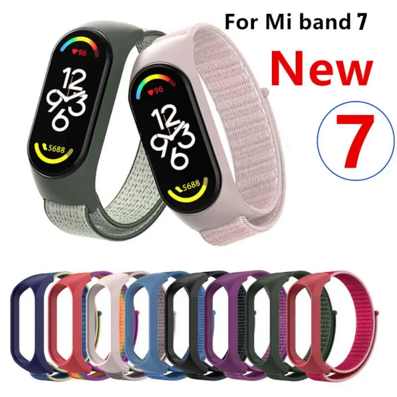 

High-quality Replacement Bracelet for Xiaomi Mi Band 7 Shockproof Silicone Wrist Bands Mi Band 7 Strap Miband 7 Smart Watch