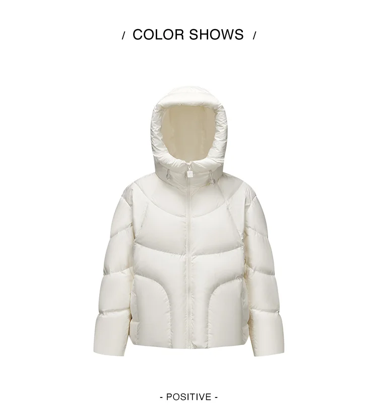 Down Jacket Women Mid-Length Waterproof and Warm Winter Oversize Hooded Versatile Coat