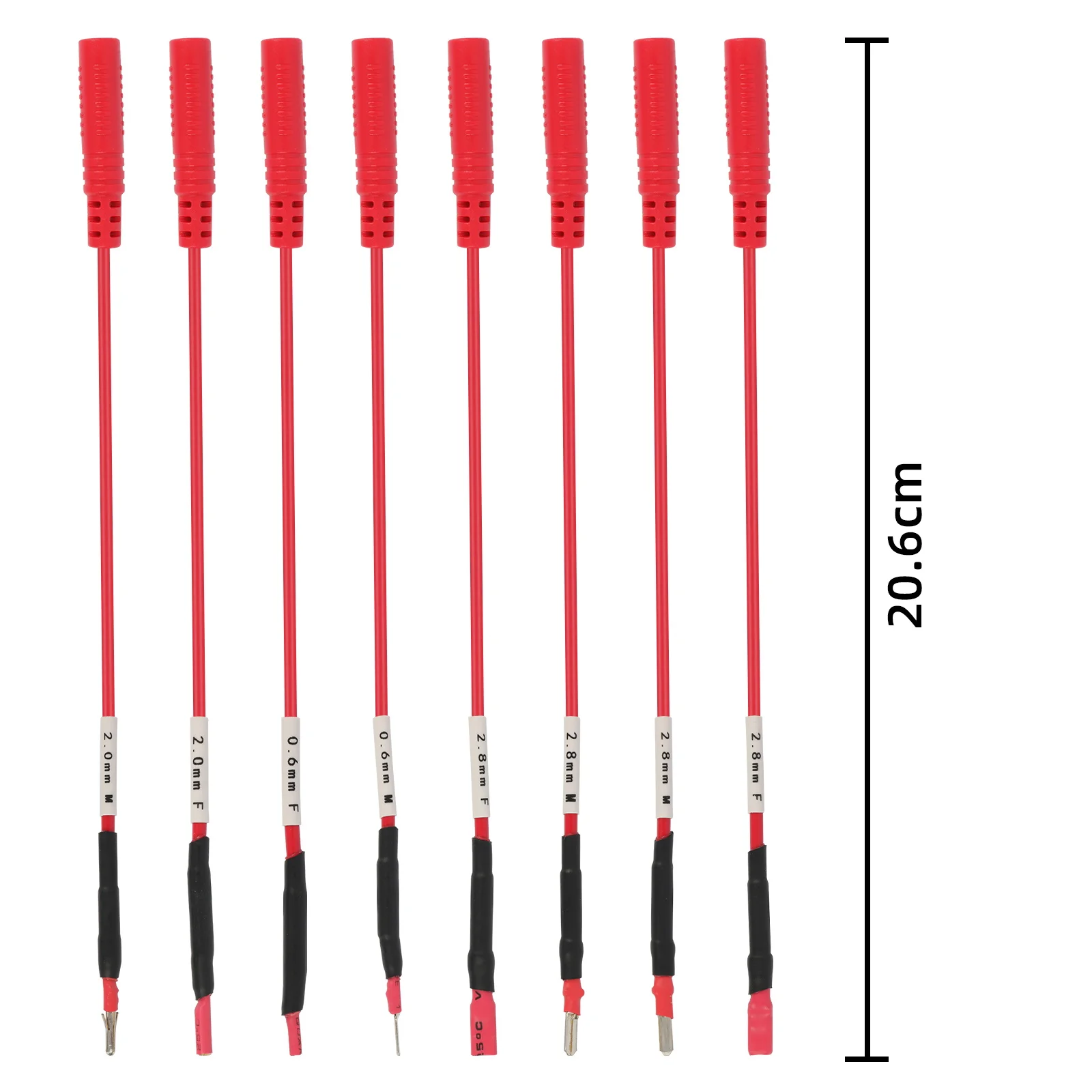 Autool 48pcs Test kabel Kit Bananen stecker zum Testen des Haken kabels austauschbare Multimeter-Sonde Test draht Sonde Krokodil klemme – Detail 15