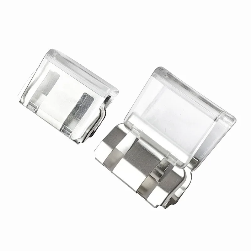 Pant Leg Adjuster Clips - Invisible Hem Fasteners, No-Sew Anti-Slip Edge Clips, 10-Pack