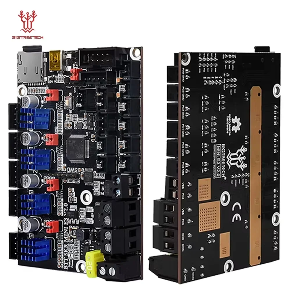 BIGTREETECH SKR MINI E3 V2.0 32Bit Motherboard Onboard TMC2209UART Upgrade für TFT35 E3 V3.0 Ender3V2 CR10 Voron V0.1 3D-Drucker
