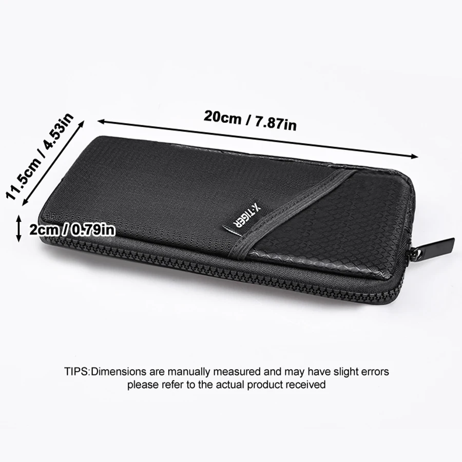 X-TIGER Lightweight Travel Organizer: Portable Document & Passport Holder with Zipper