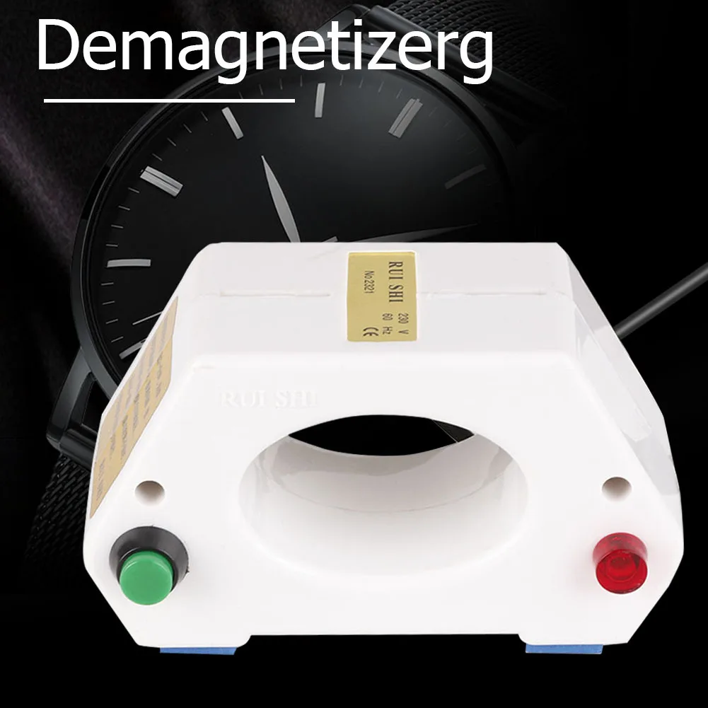 

Mechanical Wristwatch Demagnetizer Watch Demagnetizing Watch Time Adjusting Watchmaker Watch Repair Tool Accessories EU/US Plug