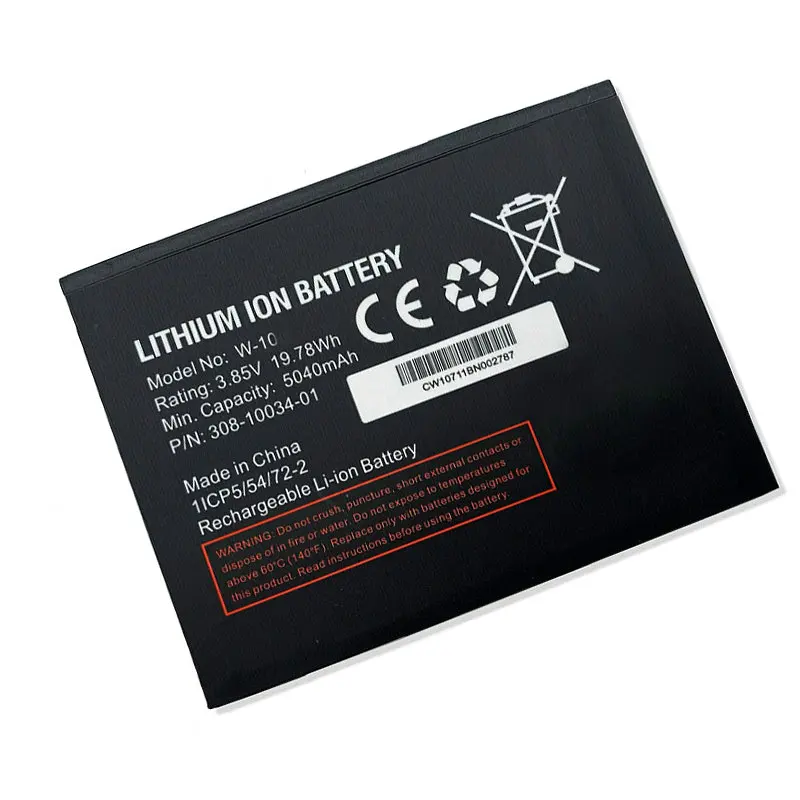 Westrock W-10 5040Mah Batteria Per Netgear Mr1100 At&T Nighthawk M1 Lte Mobile Hotspot Router Netgear 308-10019-01 W-10 W-10A
