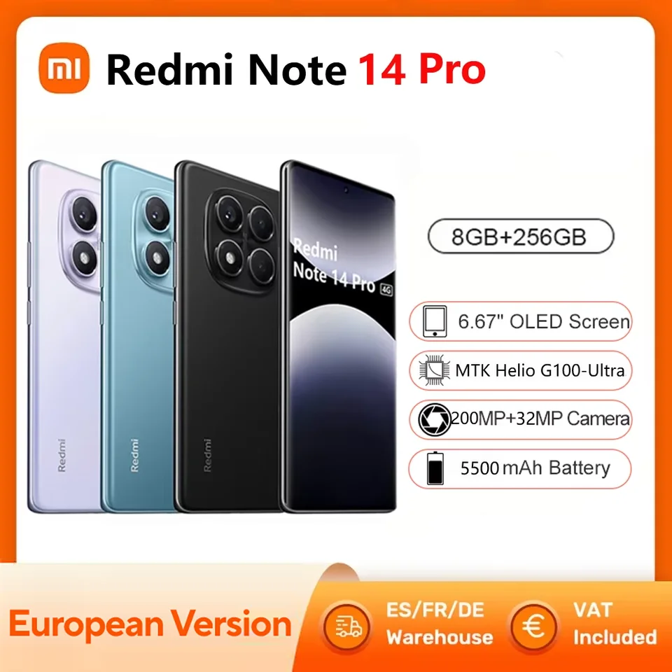 XIAOMI REDMI NOTE 14 PRO 8+256GB OCEAN BLUE 256 GB Ocean Blue
