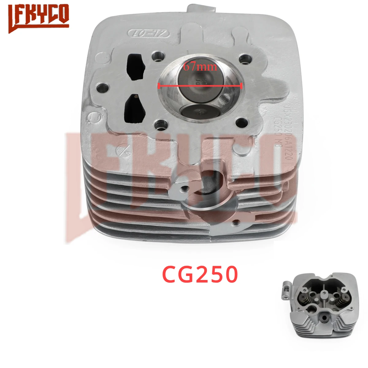 Motorcycle Cylinder Head Valves For Honda ZongShen CG 125 150 250