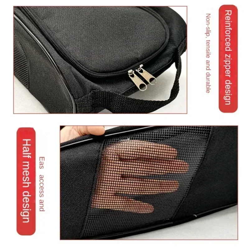 Portable Storage bag Mesh breathability Football Boot Bag, Golf Football Basketball Shoe Bag for Men Women Boys Girls 4