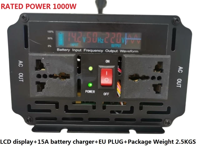 Lager! 1000W 12v 220v modifizierte sinus-wechselrichter mit