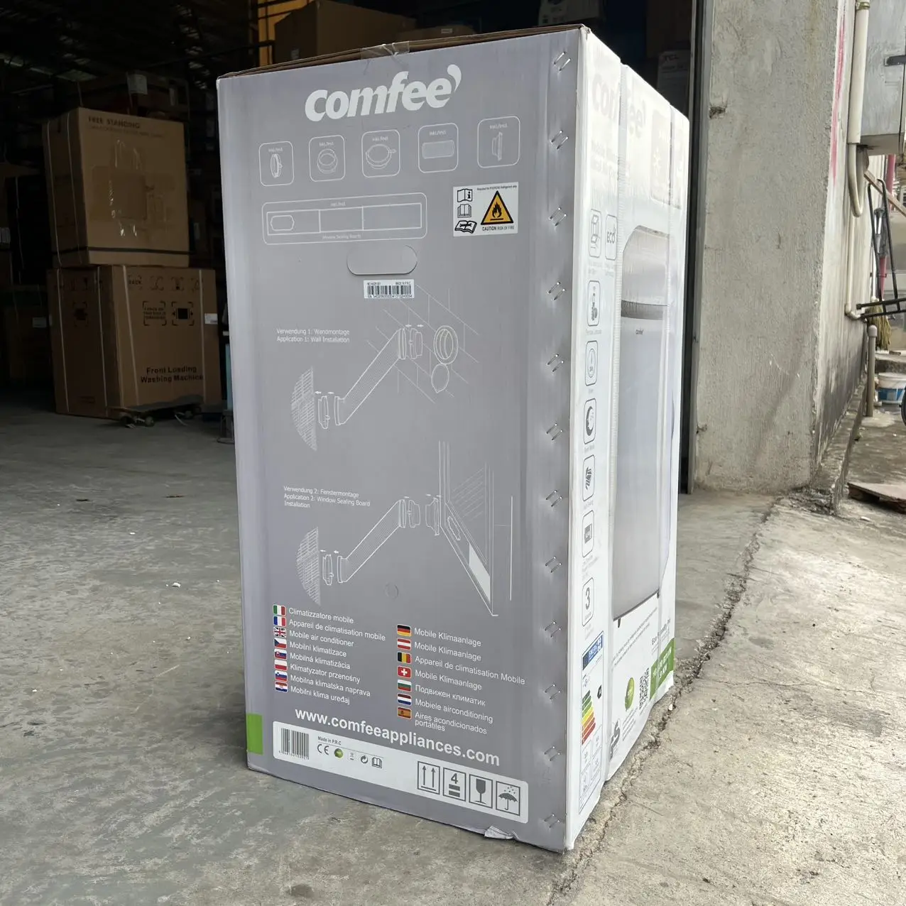 J 10000 BTU Portable Air Conditioner Make Room Cool with Remote Control CE Smart Mini Ar Condicionado Factory in Stock