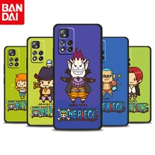 

Anime ONE PIECE Variety For Redmi 10 9 9C 9A 8 8A 7 7A 6 6A 5 5A 4X 5G Prime Pro Plus Soft Silicone Black Phone Case Funda