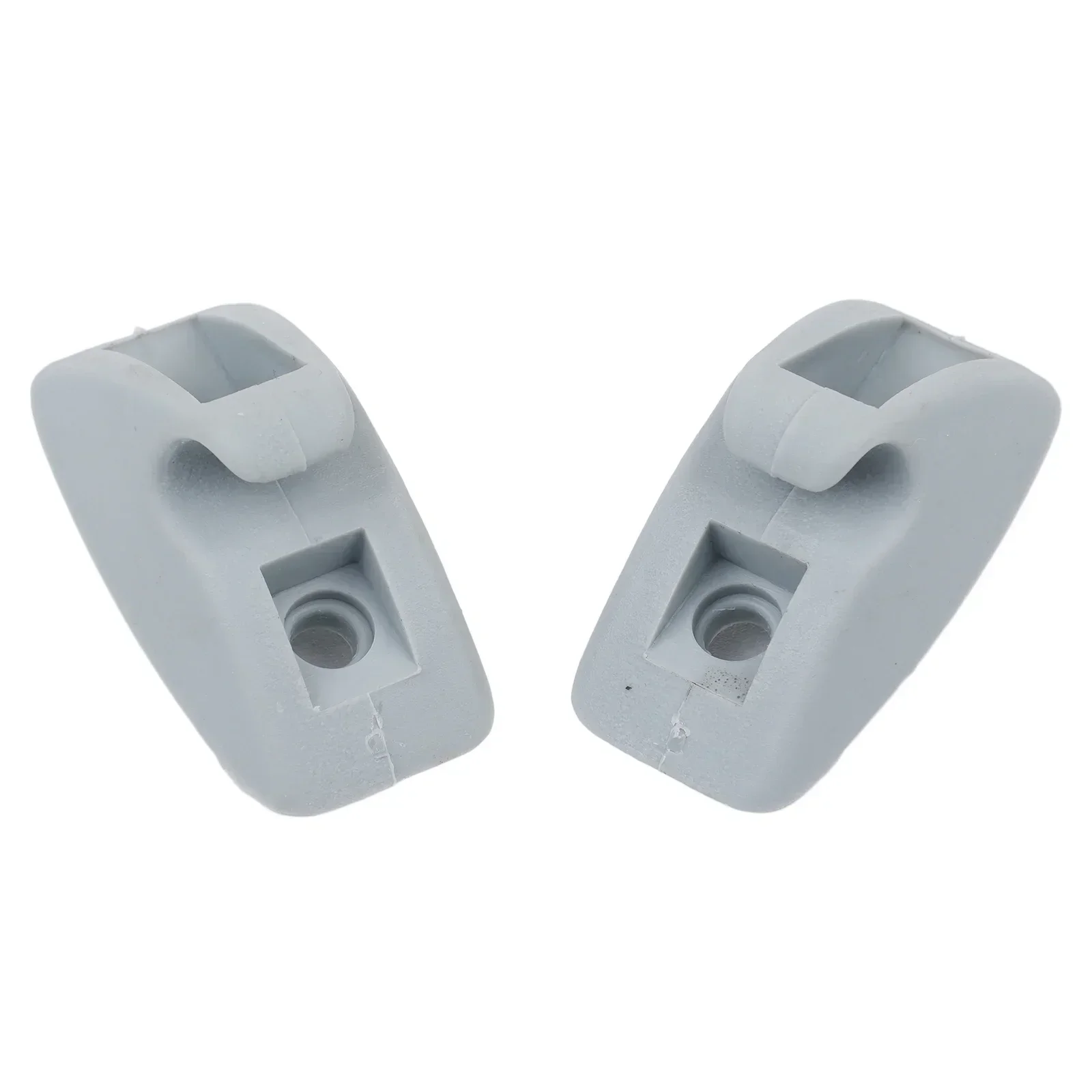 2 PCS Cars Sun Visor Support Clips Retain Hanger For Rabbit For MK1 MK2 191857559 Grey Sunvisor Clips Hook Support Bracket