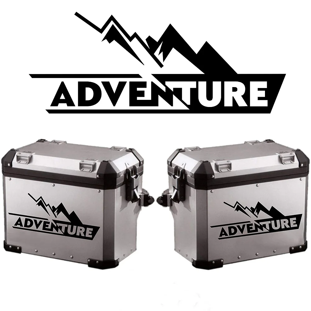 Adesivi Riflettenti Avventura Moto Top Box Per Honda Africa Twin Bmw Gs 1200 1250