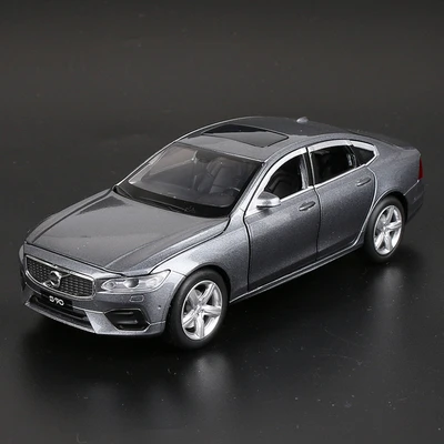 maisto diecast 1:32 Volvos S90 Alloy Car Model Diecast Toy Vehicles Metal Toy Car Model High Simulation Sound Light Collection Childrens Gift monster truck toys Diecasts & Toy Vehicles