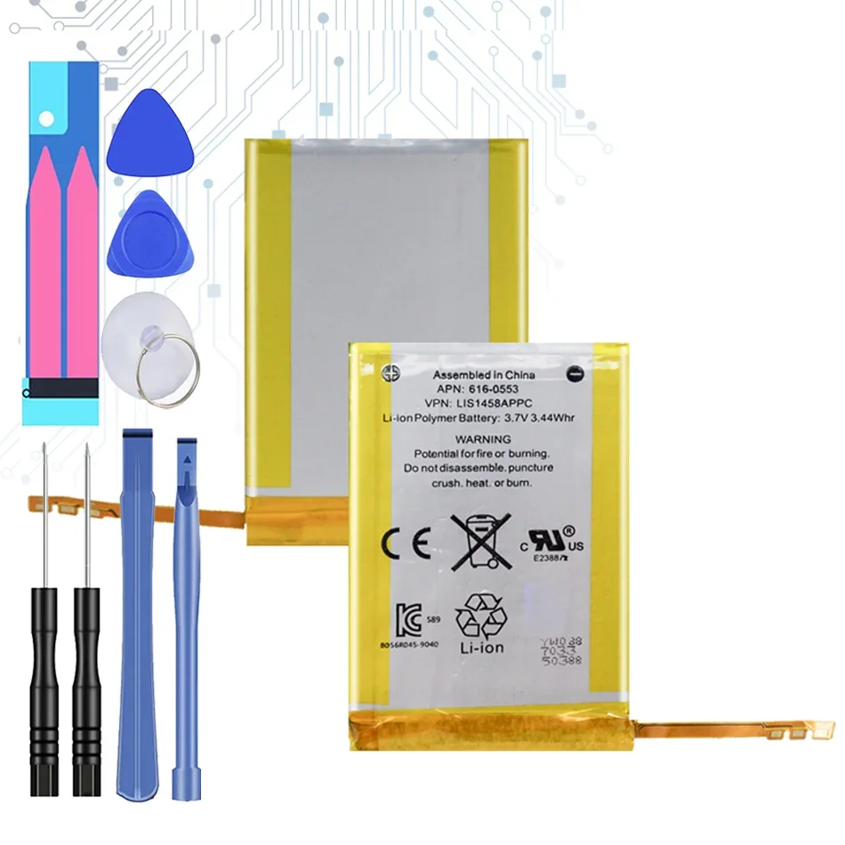 Batteria Per Apple Ipod Touch 4 ° 5 ° 6 ° Touch 4 5 6 Touch4 Generazione 4 4G 616-0553/Lis1458Appc/5 5G 616-0621/6 6G A1641