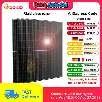 DOKIO balcony power plant solar panels 1640W balcony photovoltaic solar system plug and play