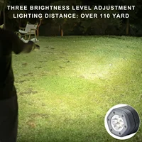 2024 new Camping light Telescopic and Collapsible Camping Lanterns with 2 Light Sources Mobile Lighting 10500mAh Flash Light 3