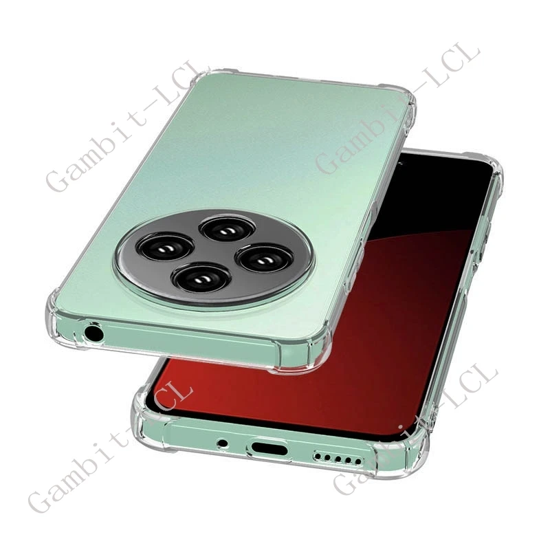 Enhanced Shockproof Soft TPU Back Cover - Anti-Falling Protective Case