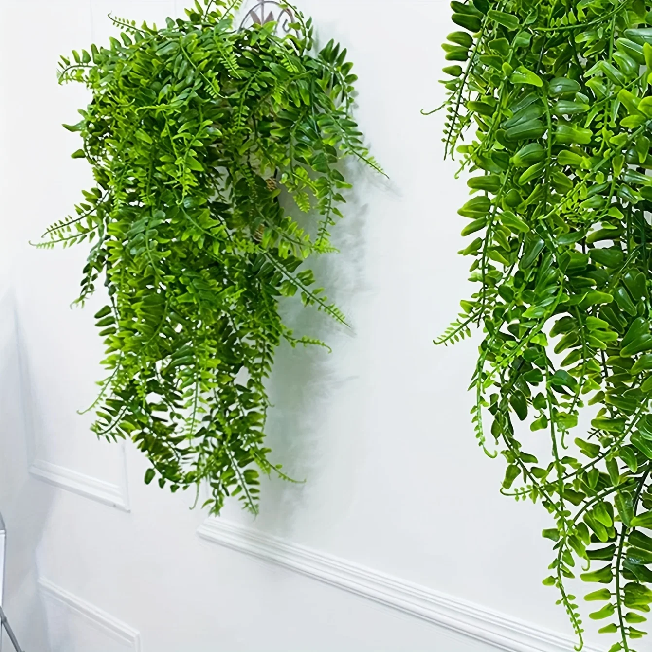 1pc/2pcs  90cm/35.43inch Simulated Wall Hanging Persian Grass Vine Artificial Hanging Fern Plant Vine Hanging Green Plant