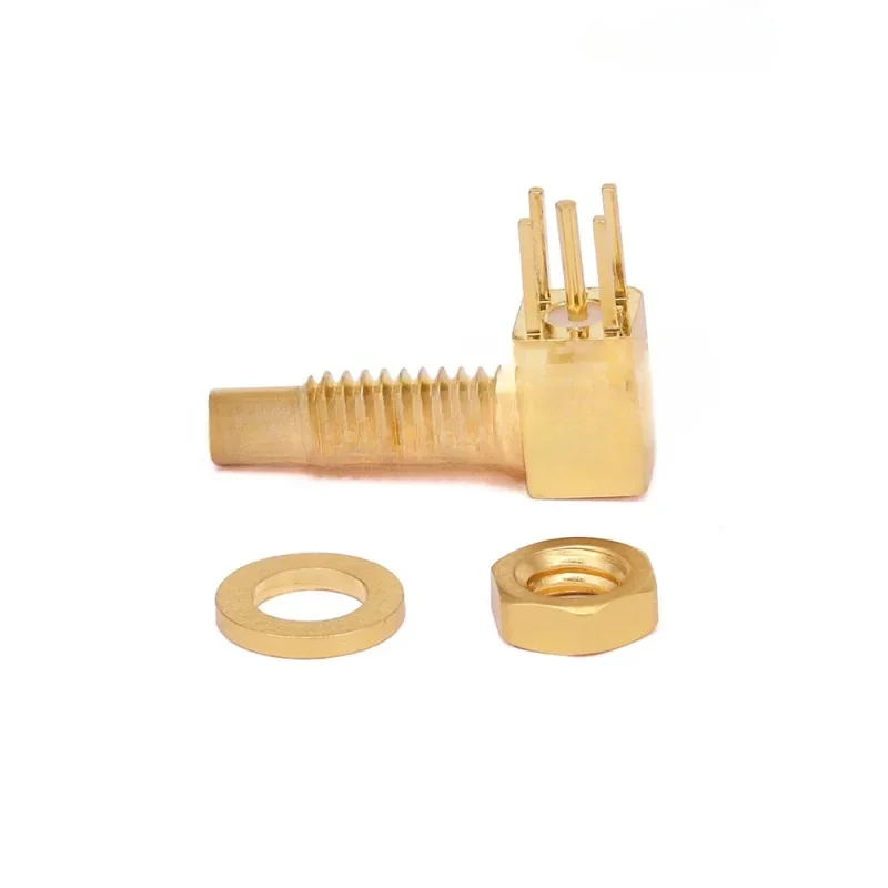 SSMC (수) 종단 커넥터, 90 ° 직각 벤드, DC-6GHz, SSMC-JWHD3, 2 개
