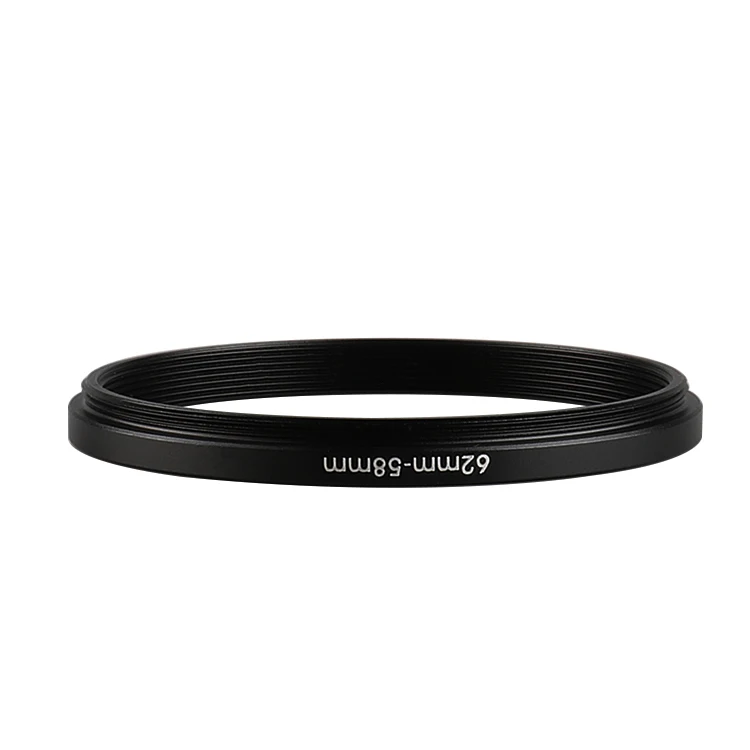 Description Picture 5 of itemCamera Lens Filter Adapter Ring Step Up / Down Ring Metal 62 mm - 49 52 55 58 62 67 72 77 82 86 mm for UV ND CPL Lens Hood etc.