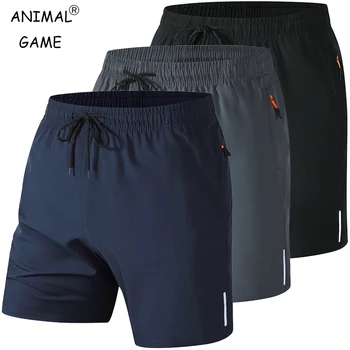 Summer Men's Athletic Running Shorts Quick Dry Workout Shorts Lightweight Sports Gym Basketball Short Hiking