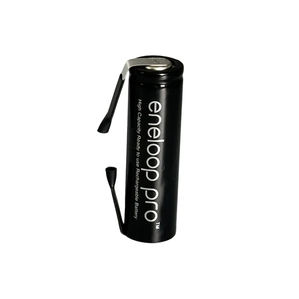 Rechargeable Battery Panasonic AA 1.2V 2550mAh Ni MH Green Shell for Philips Electric Shaver Toothbrush