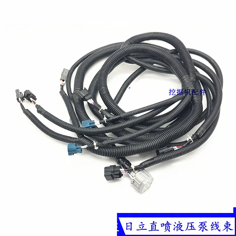 

For Excavator Hitachi hydraulic pump wire harness zax120/200/240/270/330/360-6-3g large pump line high-quality