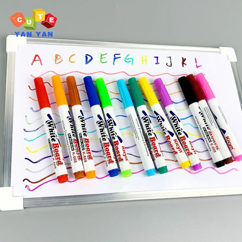 Magical Water Painting Pen Colorful Mark Pen Markers Floating Ink Doodle Water Pens Children Montessori Early Education Toys