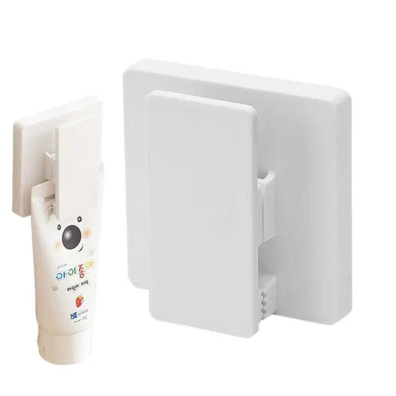 

Клейкие настенные зажимы, многофункциональный зажим для зубной пасты, держатель для зубной пасты, очищающего средства для лица