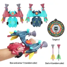 

Wrist Bow Shooting Game Transmitters Toy For Kid Wrist Dart Launcher Toy Indoor Outdoor Board Games Indoor Outdoor Shooting Game