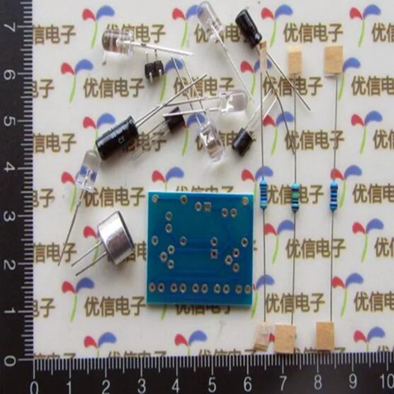 

Electronic Voice-Activated LED Lights, Melody Production Suite, DIY Fun, 5Pcs