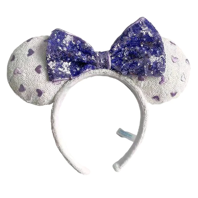 2022 Disney Mickey Ears Headband Firework Headband with Castle Peter Pan Cosplay Hairband Disneyland Letter Headband Gift Mickey Headband 47