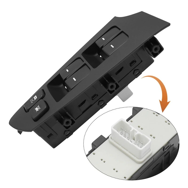 Car For KIA Forte Cerato 2010 2011 2012 2013 LH Left Door Driver Side Power Window Switch 93570-1M100WK 935701M100WK