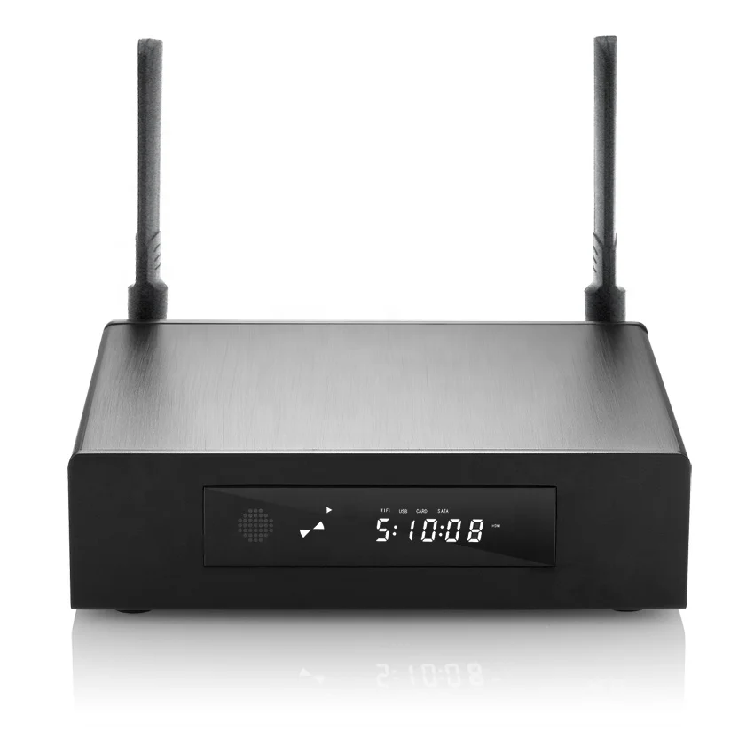 

Оптом Китай Eweat R9 plus android tv box Черный матовый корпус hdd медиаплеер
