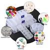85433-913cbb.jpg Boîte à bijoux de rangement en plastique Transparent, compartiment réglable, conteneur pour perles, boucles d'oreilles, boîte rectangulaire à bijoux