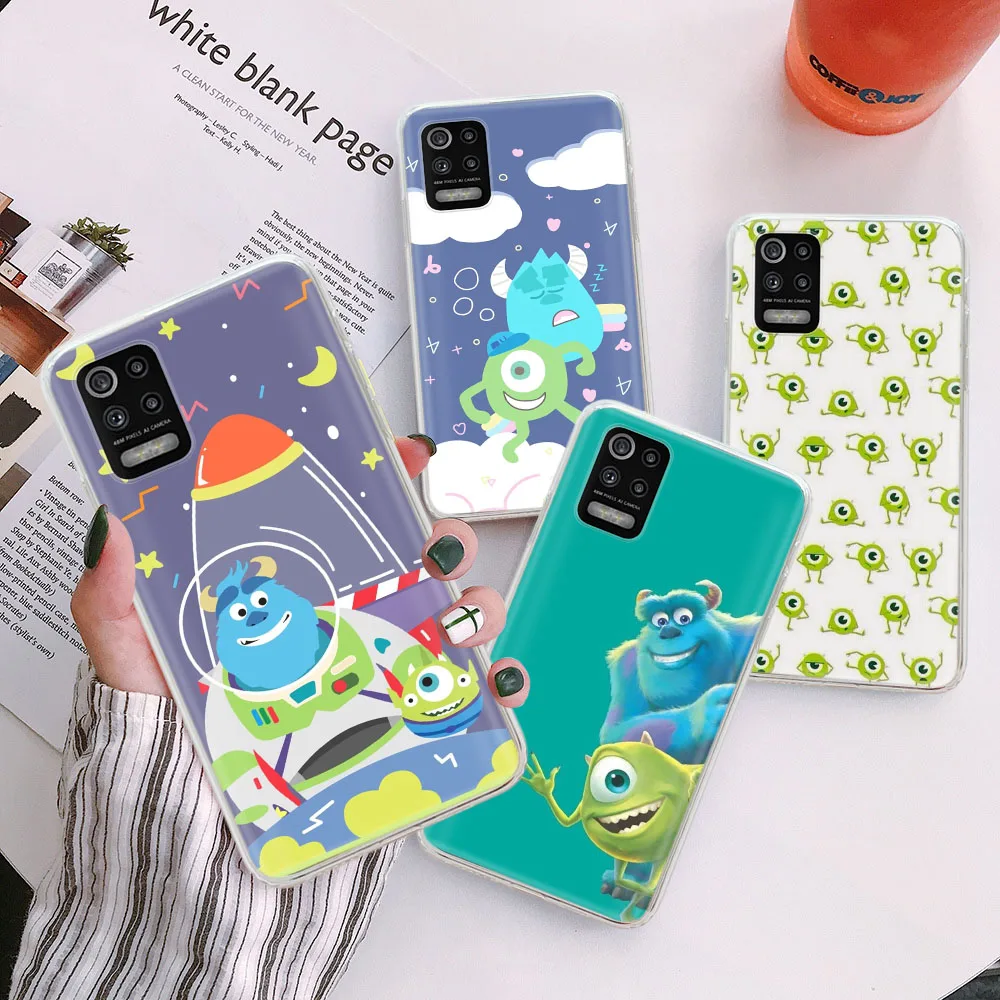 G-51 Monster Power Company Custodia Trasparente Per Motorola Moto One G6 G7 G 5G Plus E6 E6S E6I Play E7 E7I Power