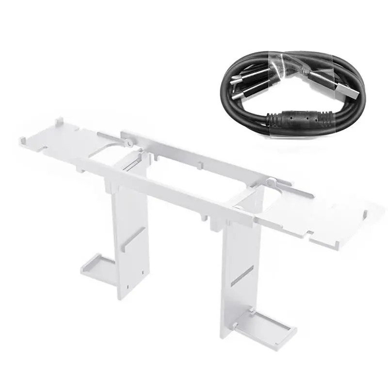 

Подвесной Держатель для игрового контроллера и комплект зарядного кабеля для PS VR2 для PS 5, игровые аксессуары, складная Подвесная подставка с ручкой