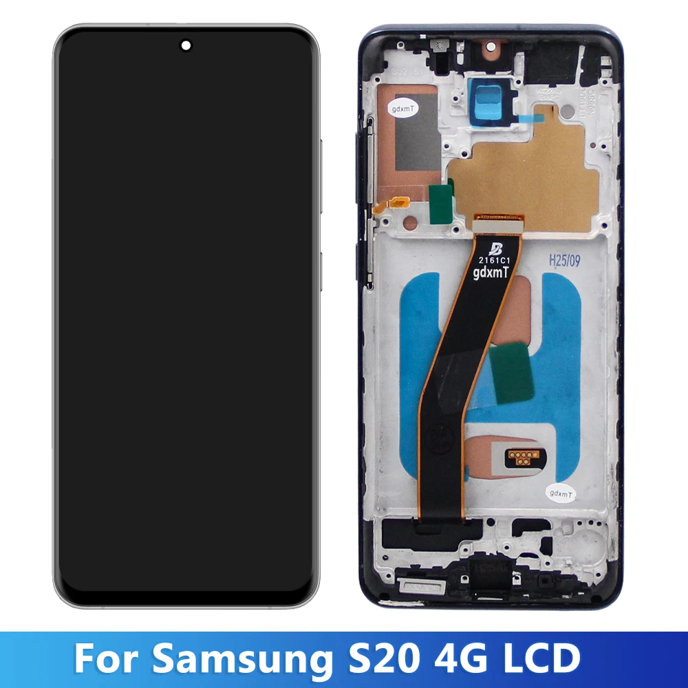 Super Screen S20 4G G980F G980F/DS Display Screen for Samsung