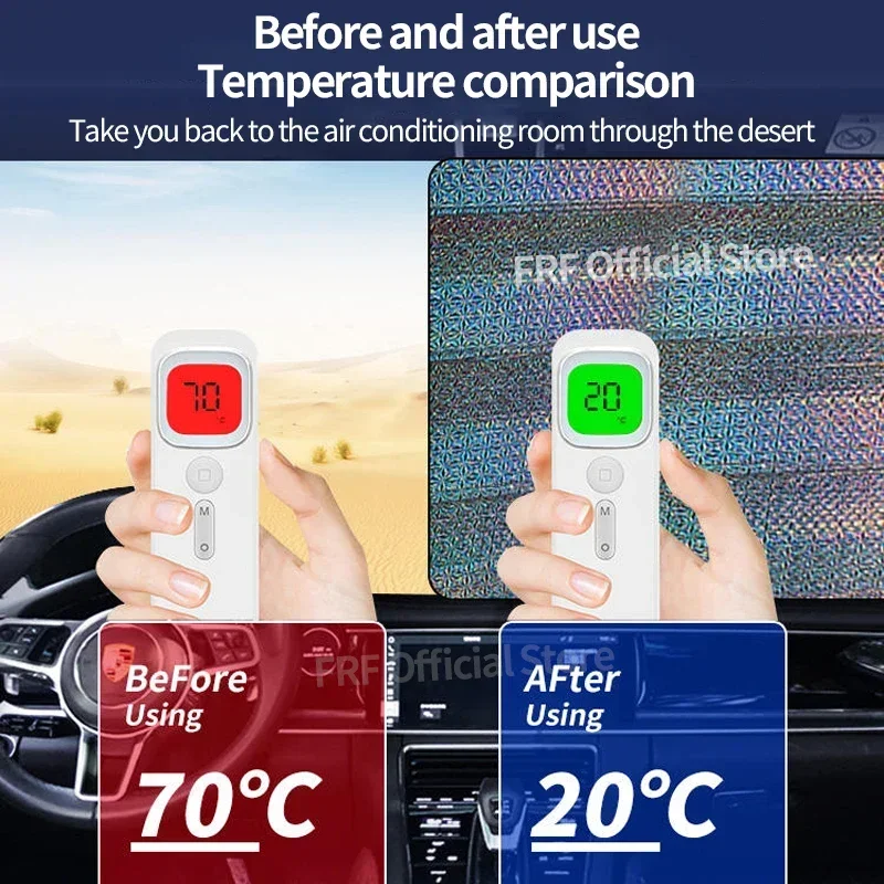 Auto Sunroof Sunshade for Changan UNI-K UNIK UNI K Accessorie Roof Sunscreen Heat Insulation Windscreen