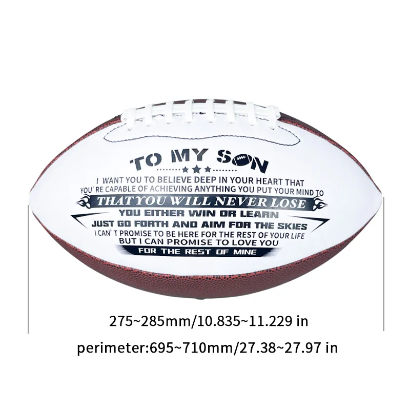 1pc Standard American Football For Outdoor Training And Recreational Play With Official Standard Size ，Size 9 Rugby ,Birthday An