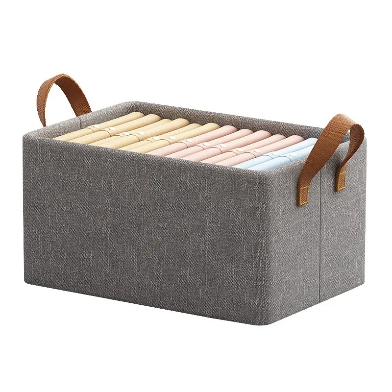 thumbnail image 1 of Caja de almacenamiento de ropa, cajón plegable, organizador de ropa, pantalones, cesta de almacenamiento portátil de gran capacidad, 1 of 5