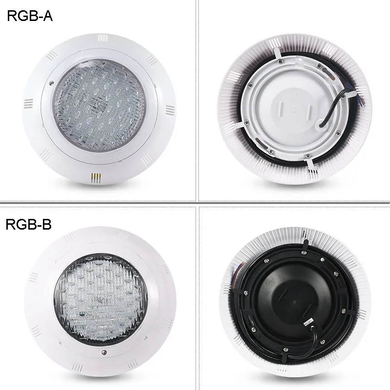 12/18/24/35/45W LED RGB 12V Underwater Spotlight with Remote Control IP68 Waterproof for Outdoor Garden Pond Swimming Pool