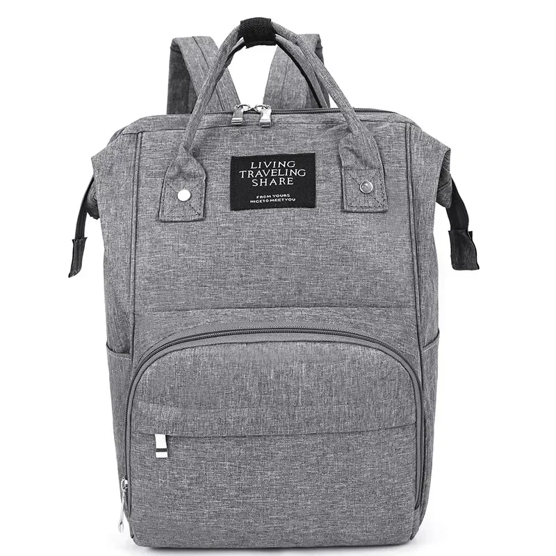 Large Capacity Waterproof Multi-Function Diaper Backpack