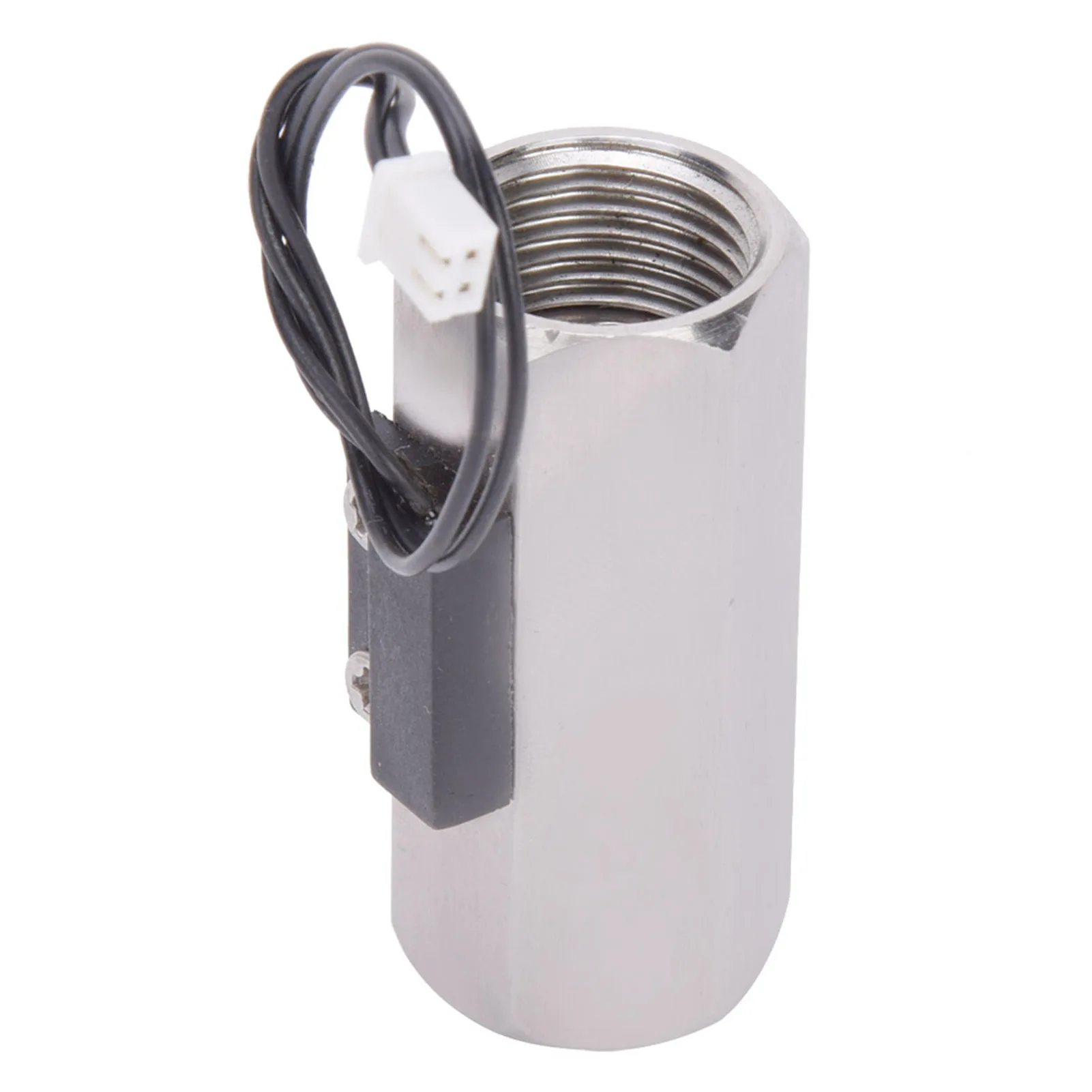 Water Flow Switch Sensor 304 Stainless Steel High Accuracy FS-01 G1/2inch Double Female Thread
