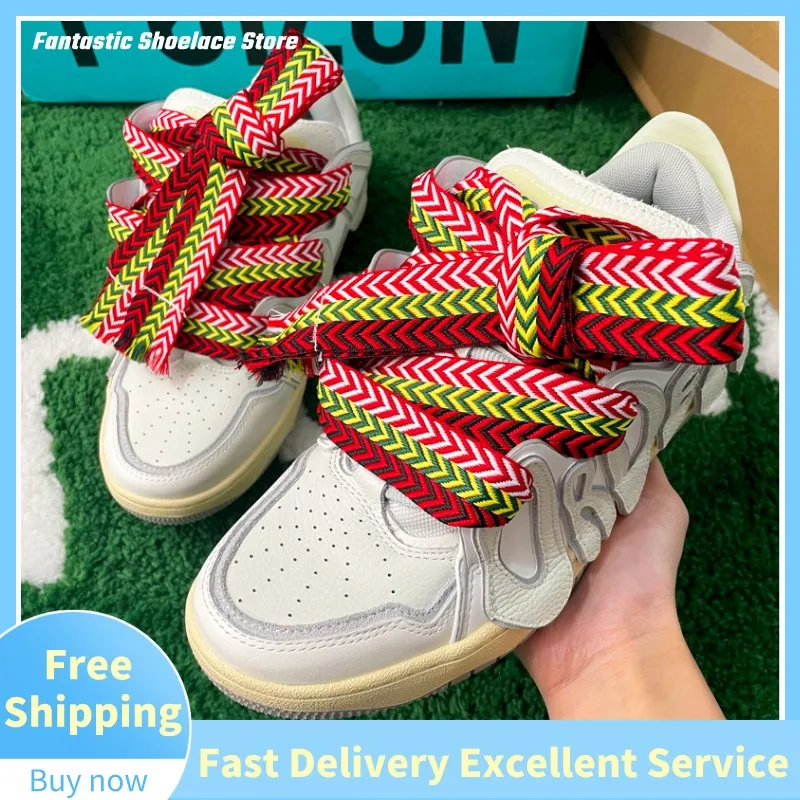 1Pair 8mm Round Shoelaces Quality Linen Cotton Sneakers Laces for Shoes AF1  Solid Shoelace 100/120/140/160/180CM Shoestrings